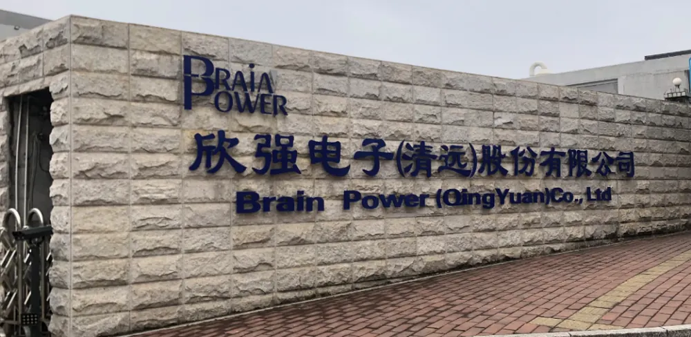 Brain Power (Qingyuan) site sign