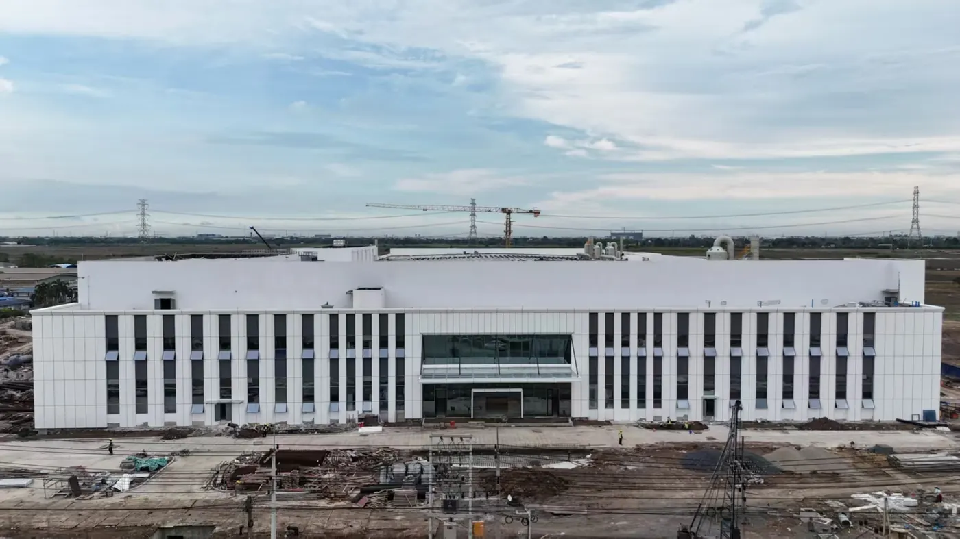 Aerial view of the Ayutthaya plant, Thailand, 16 May 2026
